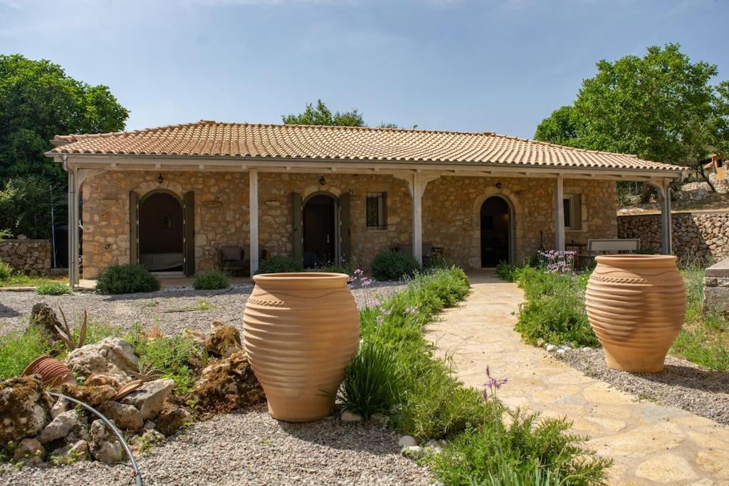 Avli - Tranquil Stonehouse In Lefkada Villa Alexandros Exterior photo